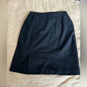 Brooks brothers pinstripe skirt
